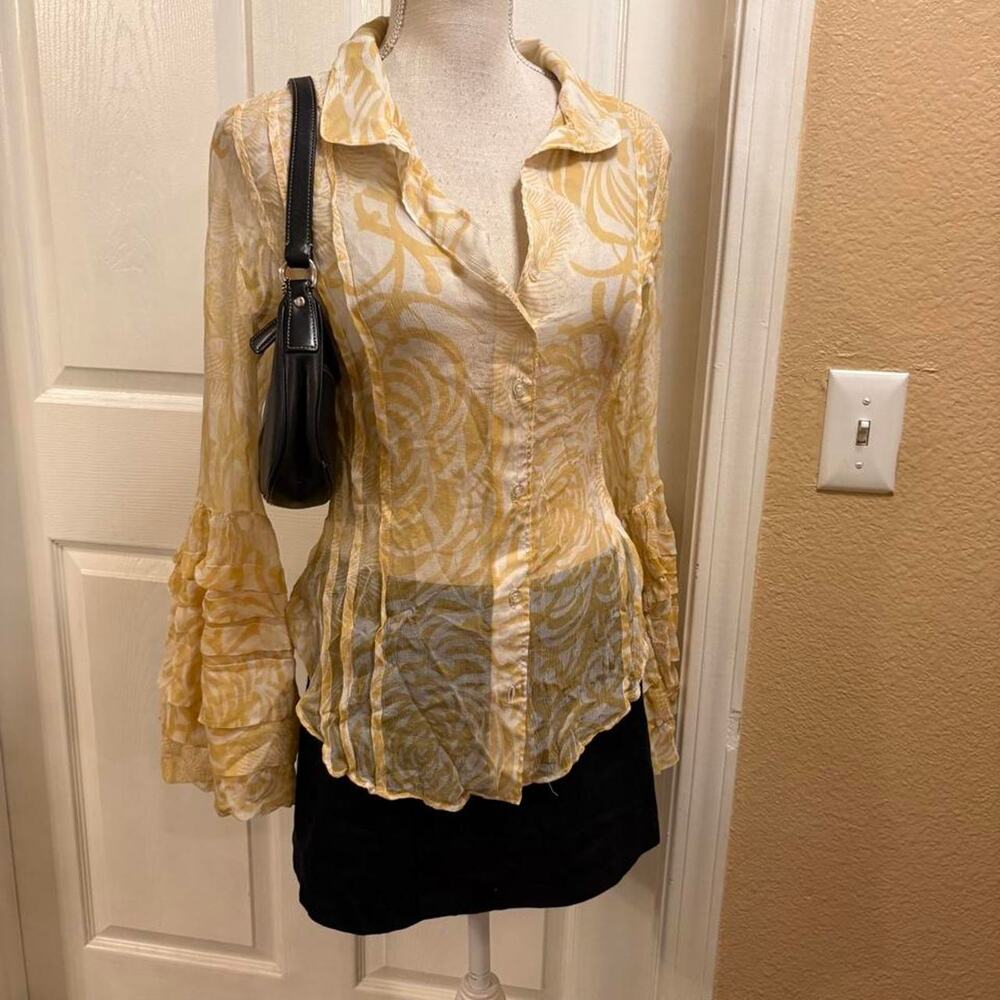Jennifer Miller yellow & white